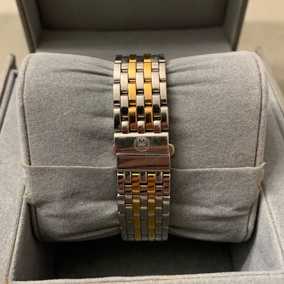 Michele Deco Two Tone Diamond watch main image 4